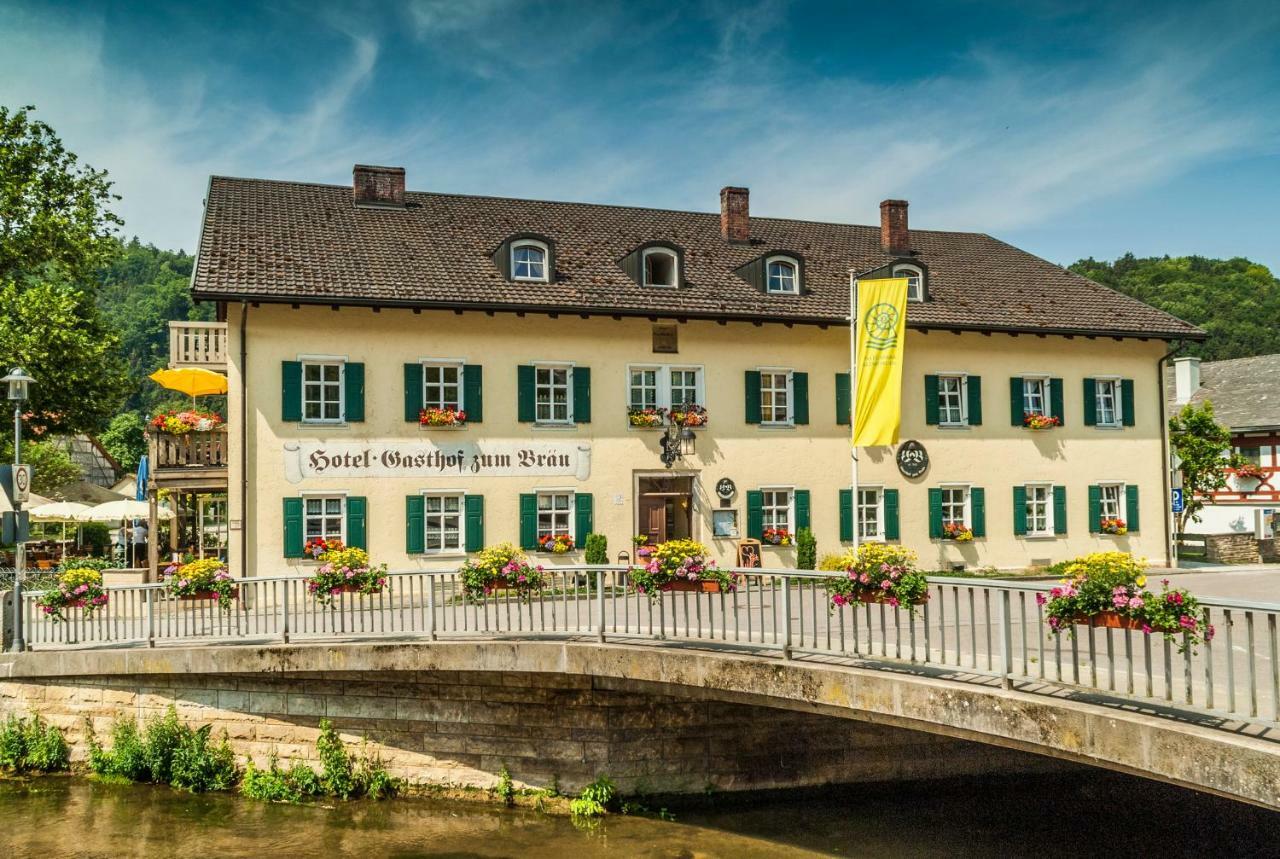 Hotel Zum Braeu Kinding Kültér fotó